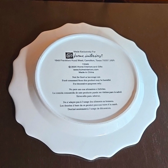 2005 HOME INTERIORS DECORATIVE SONGBIRD PLATES - Picture 5 of 6